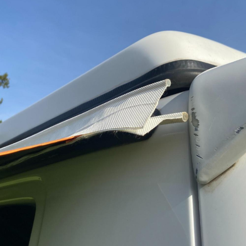 Cubo Breeze v2 Campervan Awning (Light Grey/Lime)