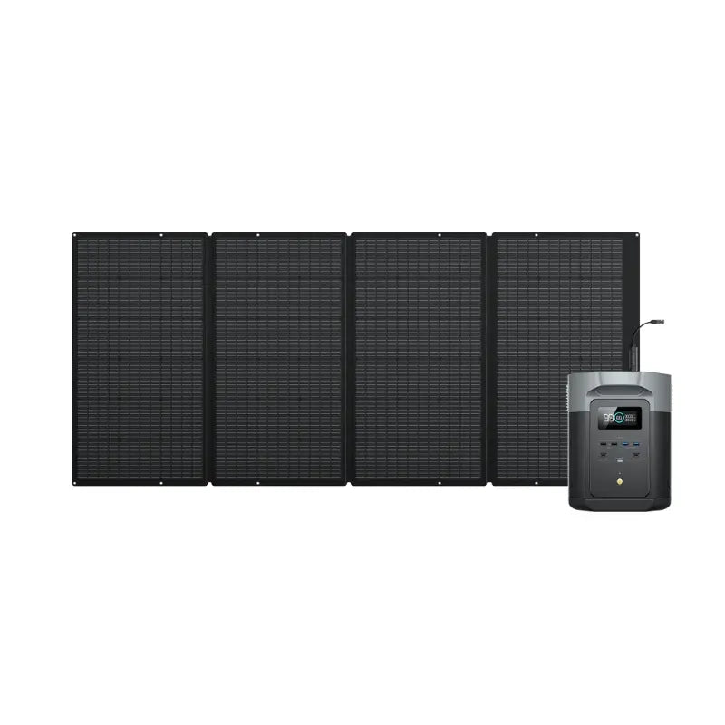 EcoFlow DELTA 2 Max + 400W Solar Panel Bundle