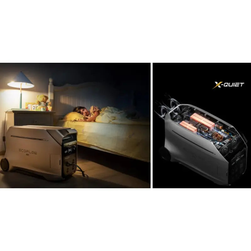 EcoFlow DELTA Pro 3 Portable Power Station + Smart Extra Battery Soft Bundle