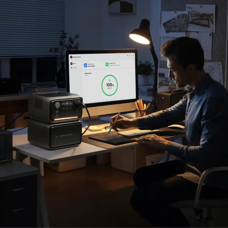 EcoFlow RIVER 3 Max 3 Plus Portable Power Station + Extra Battery EB600