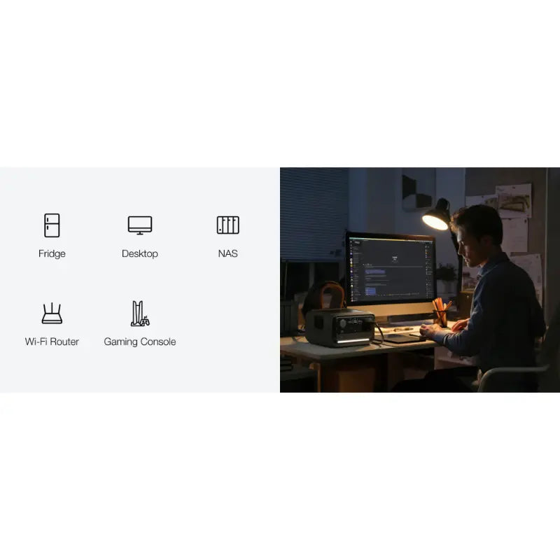 EcoFlow RIVER 3 Plus Portable Power Station + 5000mAh RAPID Power Bank Hard Bundle