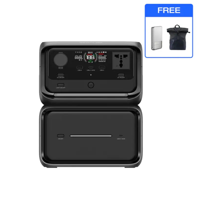 EcoFlow RIVER 3 Plus + EB600 + Rapid 5K Bundle