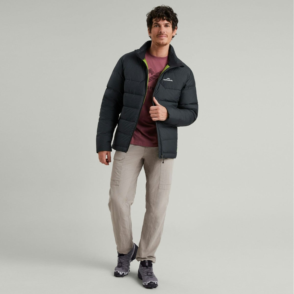 Kathmandu Men's Epiq Hooded Down Jacket V3 Black