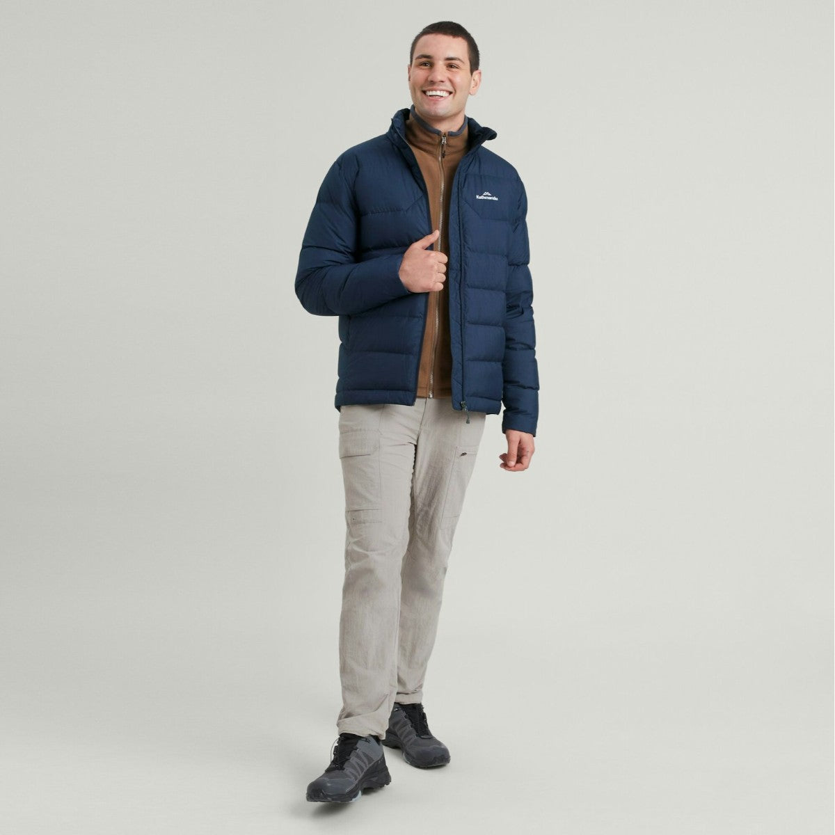 Kathmandu Men's Epiq Hooded Down Jacket V3 Midnight Navy