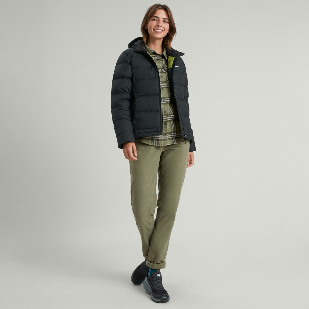 Kathmandu Women's Epiq Hooded Down Jacket V Black