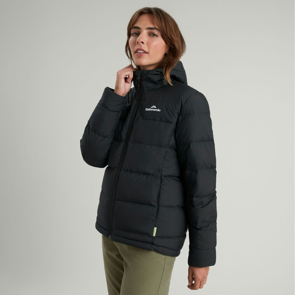 Kathmandu Women's Epiq Hooded Down Jacket V Black
