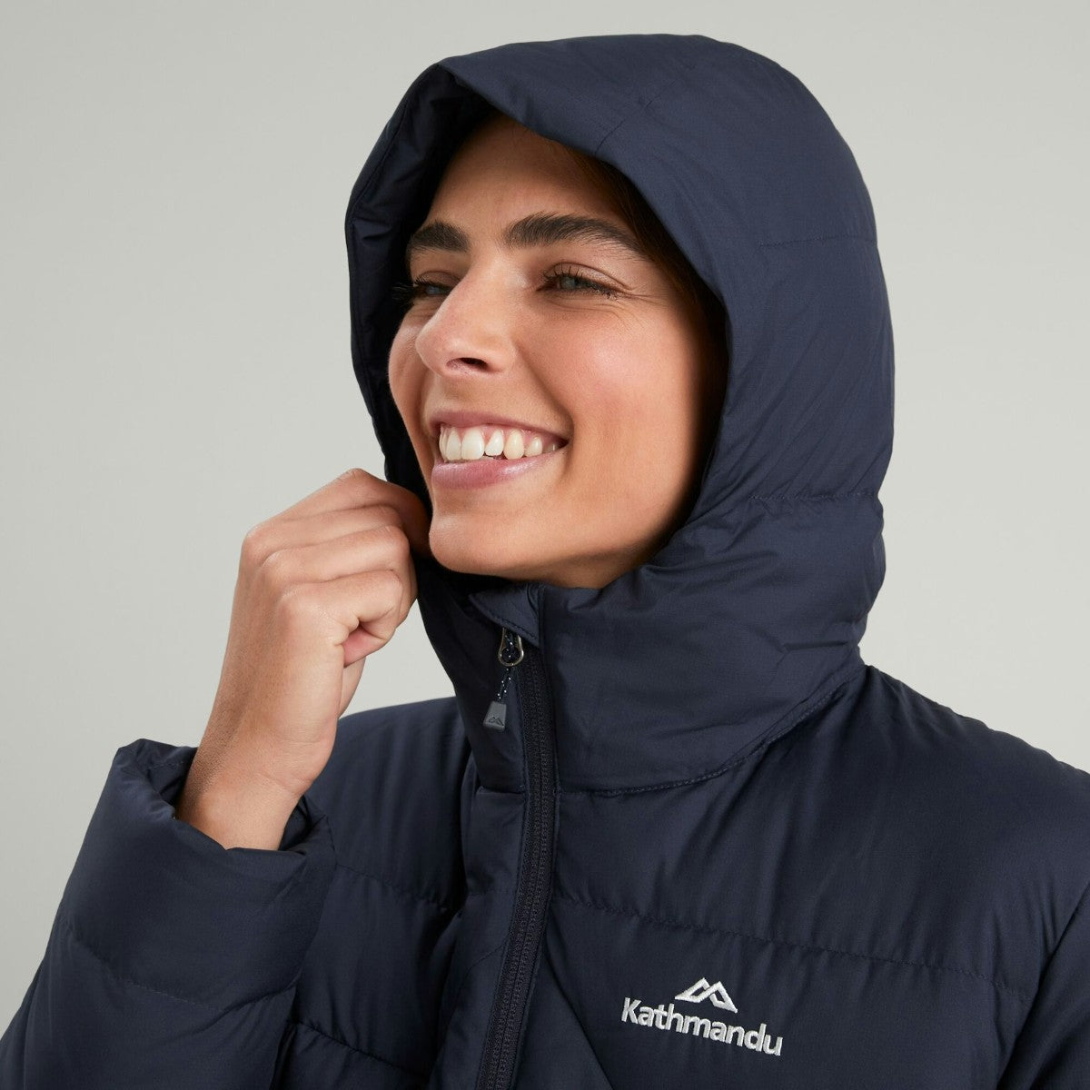 Kathmandu Women's Epiq Hooded Down Jacket V Midnight Navy