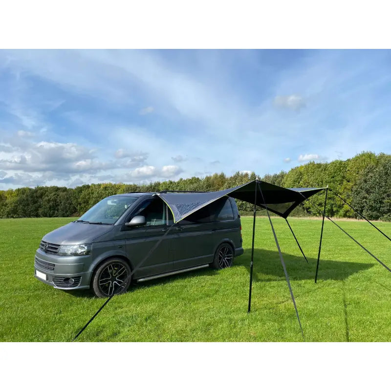 Olpro Modern Shade Canopy - Charcoal & Lime