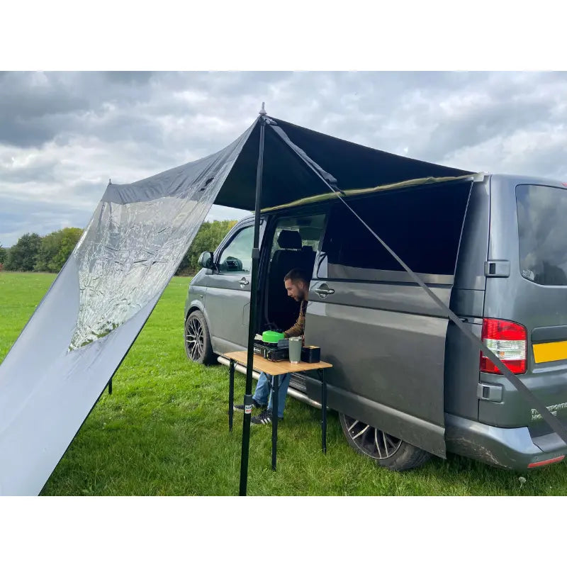 Scenic Shade Campervan Canopy with PVC Window