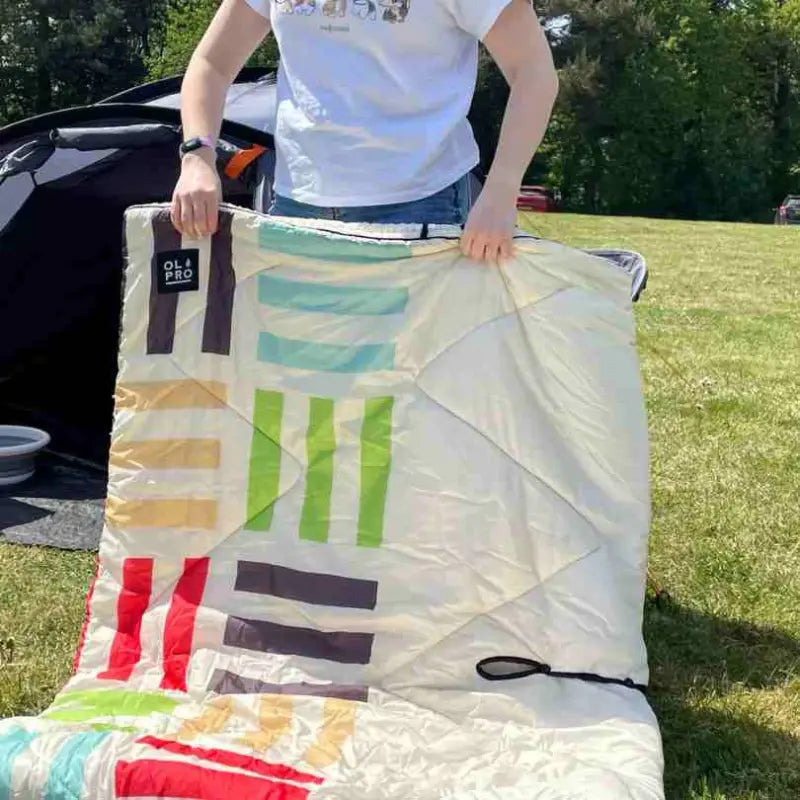 Olpro Blanco Outdoor Blanket Geo Haven - Outcamping