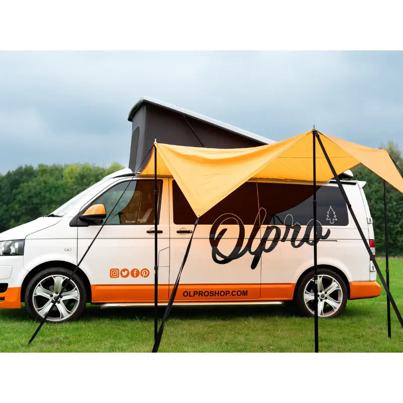 Olpro Multi Shade Campervan Canopy Orange