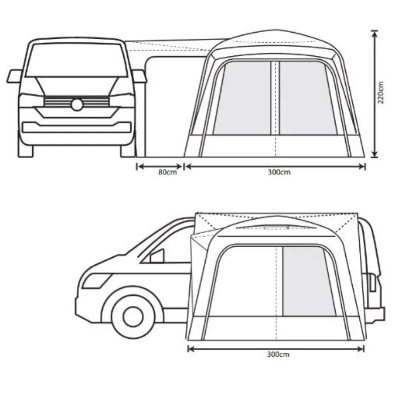 Outdoor Revolution Cayman Air 2025 Driveaway Awning