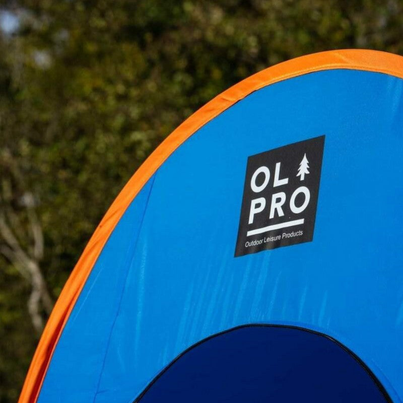 Shower/ Utility Tent (Zipped Base) - Blue