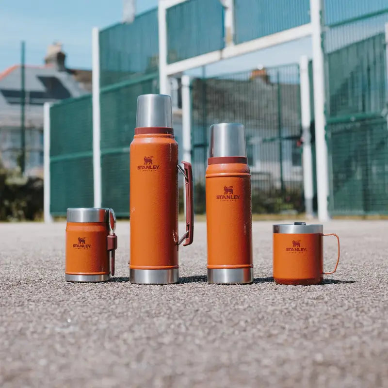 Stanley Legendary Food Jar - Spork 0.4L Hammertone Clay