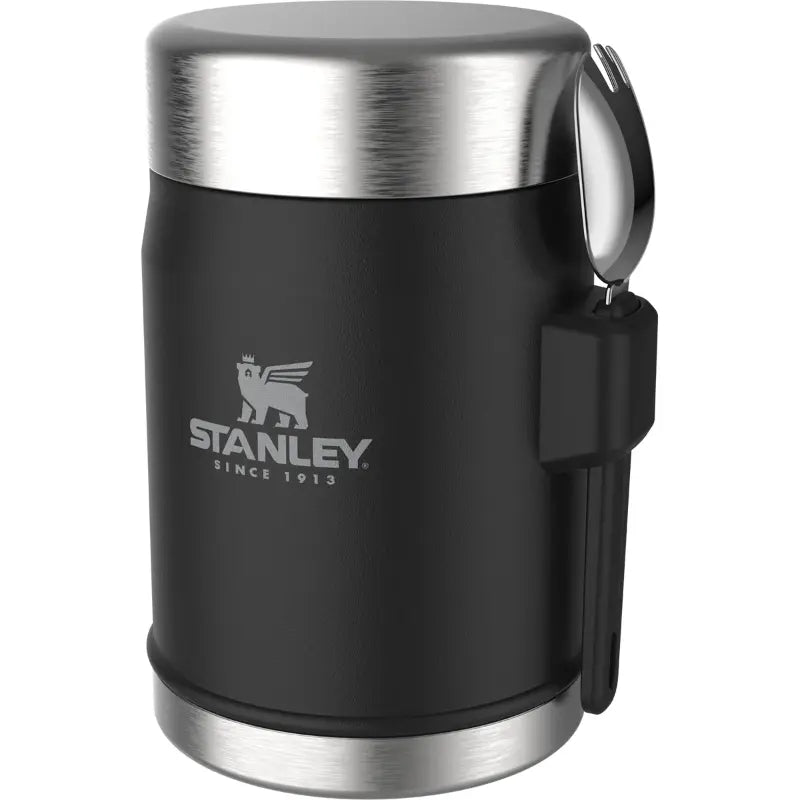 Stanley Legendary Food Jar - Spork 0.4L Matte Black Pebble