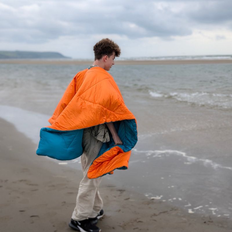 Blanko Outdoor Reversible Camping Blanket (Verdant Blaze)