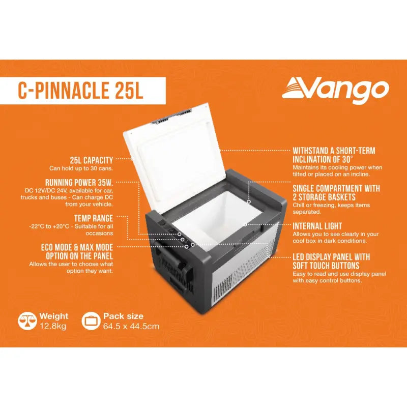 Vango C-Pinnacle 25L - Outcamping Features