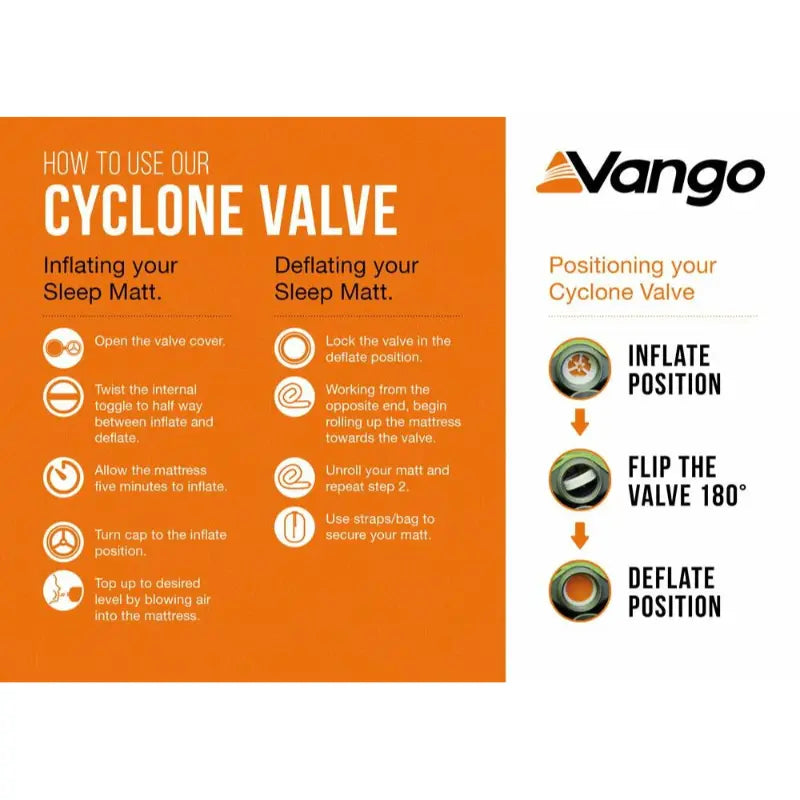 Vango Comfort 5 Double Sleeping Mat Outcamping