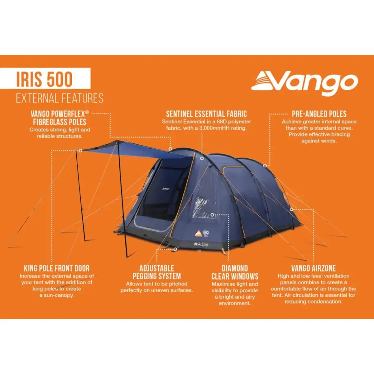Vango Iris 500 Tent