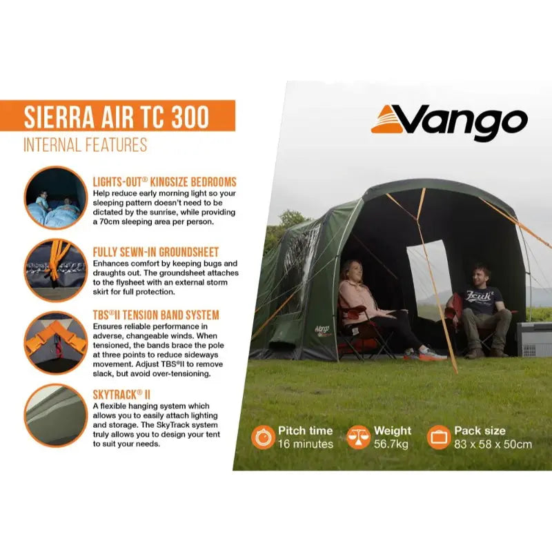 Vango Sierra Air TC 300 Tent