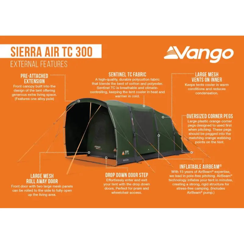 Vango Sierra Air TC 300 Tent