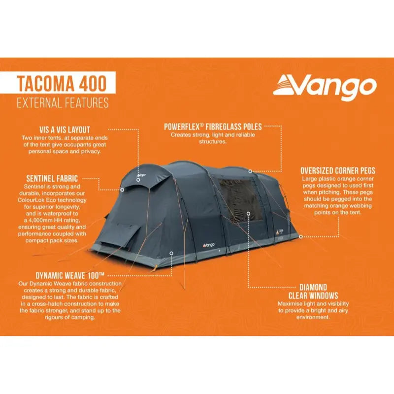 VangoTacoma 400 Package Tent