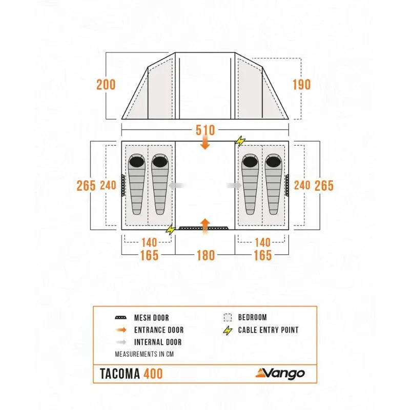 VangoTacoma 400 Package Tent