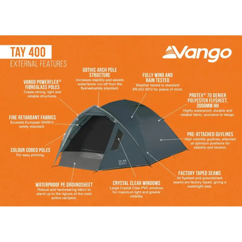 Vango Tay 400 Tent