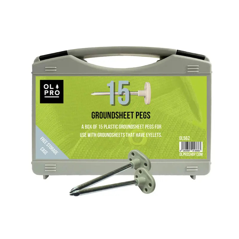 Olpro Groundsheet Pegs (Box of 15)