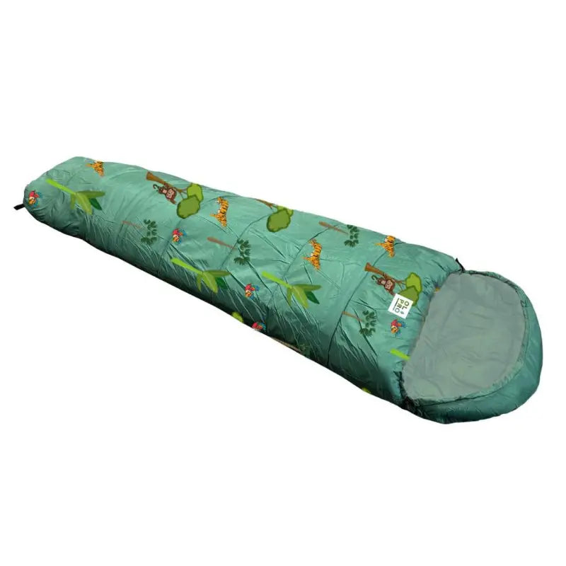Olpro Kids Jungle Patterned Sleeping Bag - Outcamping