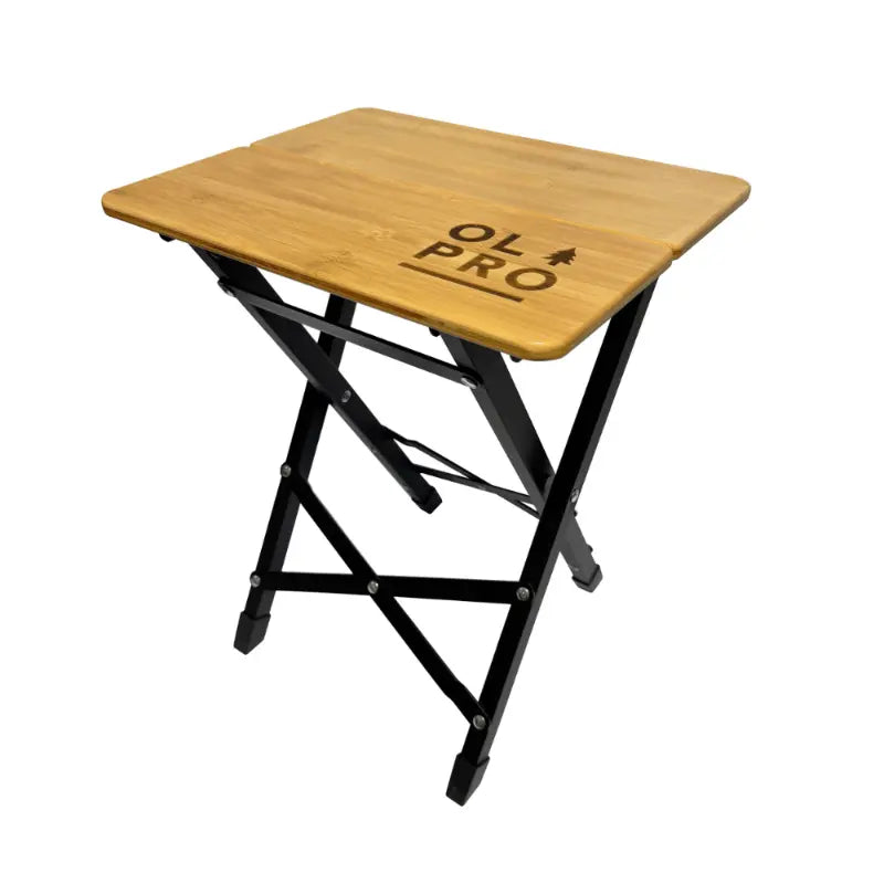 Olpro 2 Fold - Camping Bamboo Stool - Outcamping