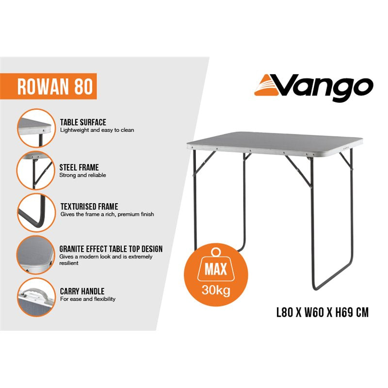 Vango Rowan 80 Table