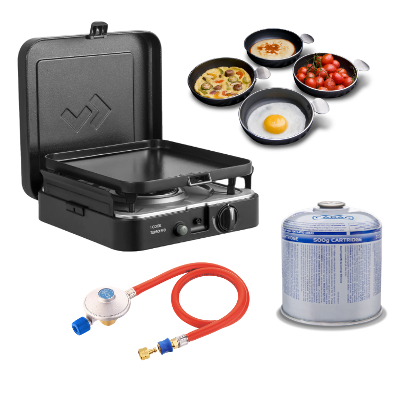 Cadac 1 Cook Turbo FFD Flat Grill Plate QR