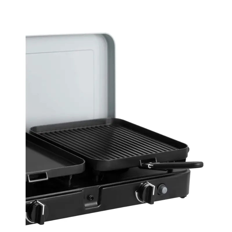 2 Cook 3 Ribbed Grill Plate