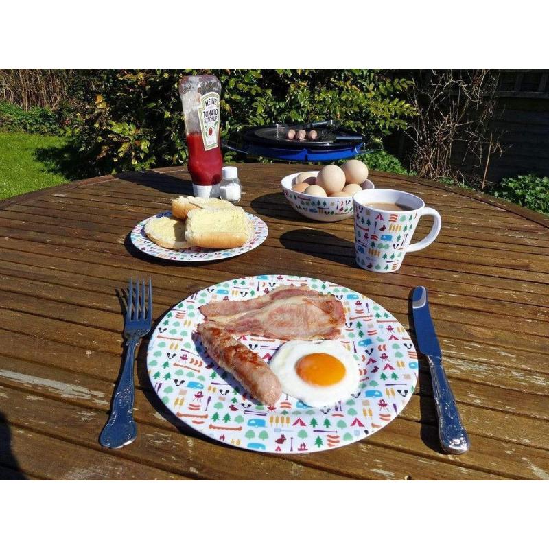 Berrow Hill Melamine Set (16 Piece)