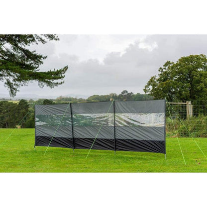 Compact Windbreak - Charcoal & Black