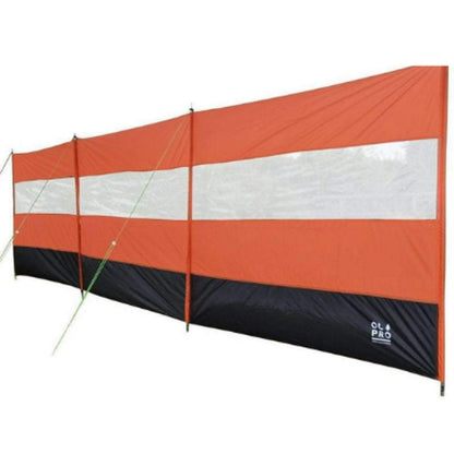 Compact Windbreak - Orange & Black