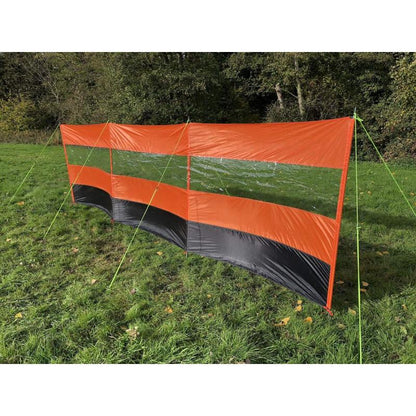 Compact Windbreak - Orange & Black