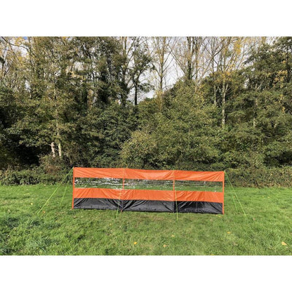 Compact Windbreak - Orange & Black