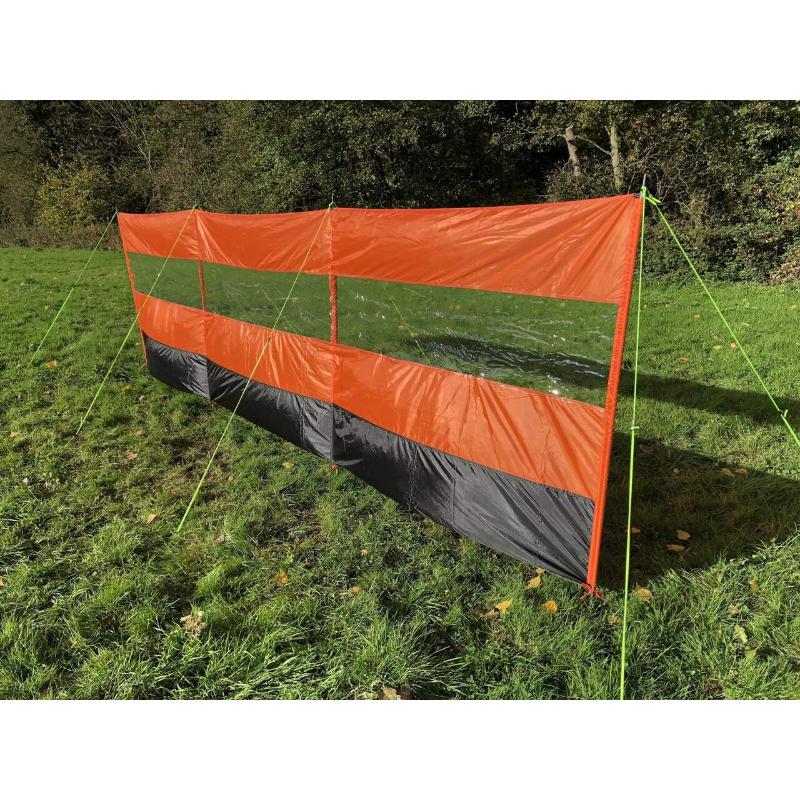 Compact Windbreak - Orange & Black