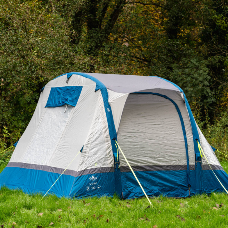 Cubo Breeze v2  Campervan Awning (Blue/ Grey)