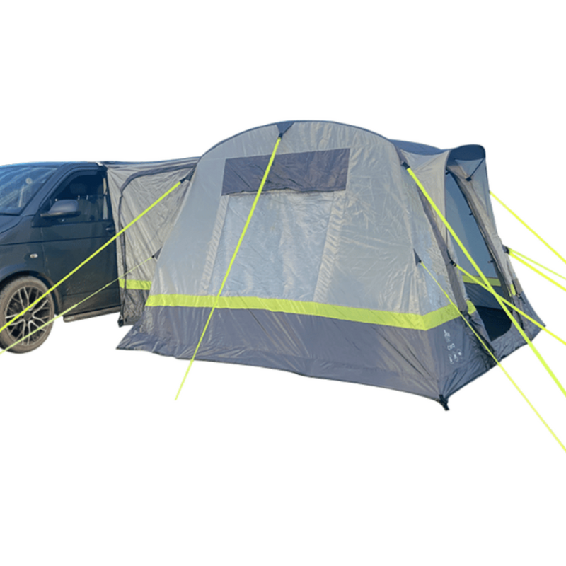 Cubo Breeze v2  Campervan Awning (Light Grey/Lime)