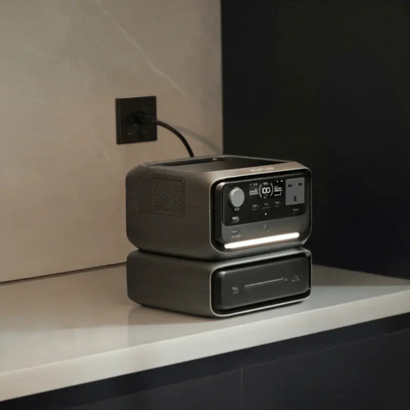 EcoFlow RIVER 3 Max  3 Plus Portable Power Station + Extra Battery EB300