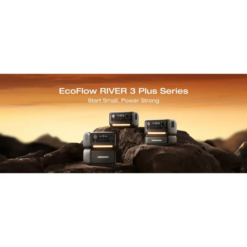 EcoFlow RIVER 3 Plus Portable Power Station + 5000mAh RAPID Power Bank Hard Bundle