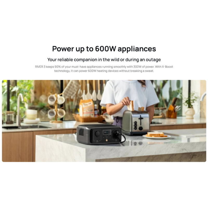 EcoFlow RIVER 3 (10 ms UPS)