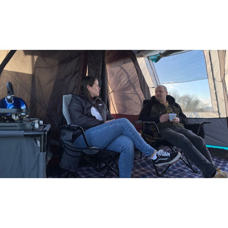 Henwick Chair Grey & Black