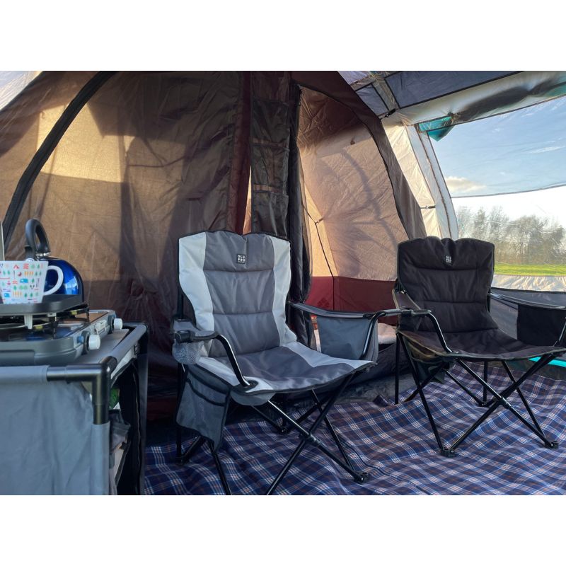 Henwick Chair Grey & Black