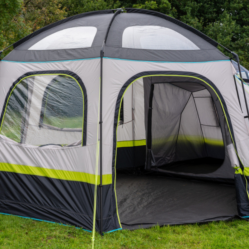 Hive Campervan Awning (Fibreglass Poles) - with Sleeping Pod