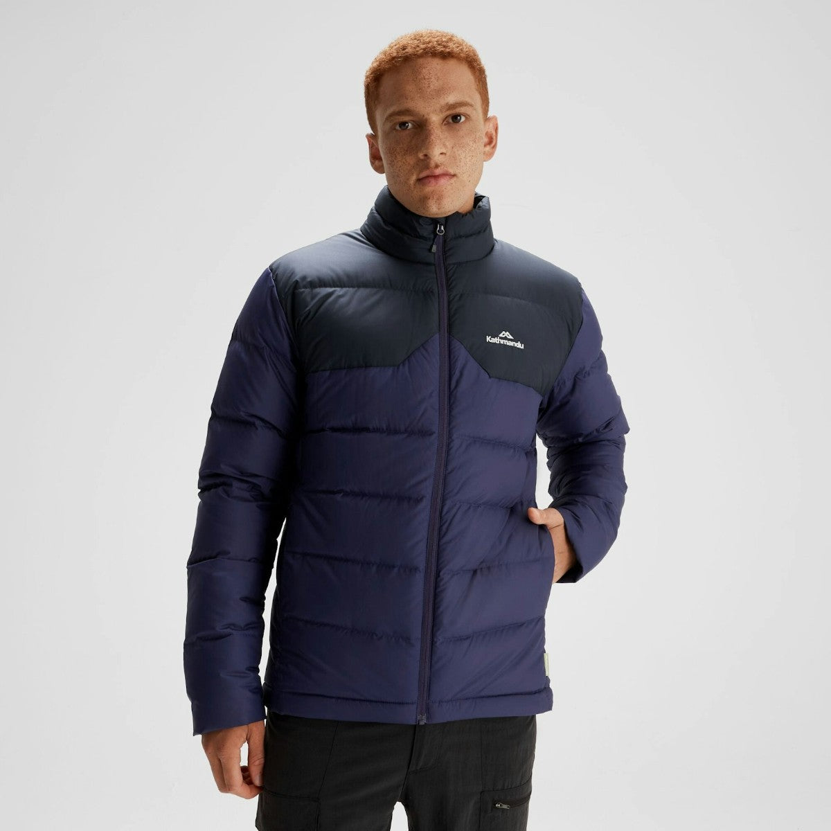 Kathmandu Men's Epiq Hooded Down Jacket V3 Horizon Meteor