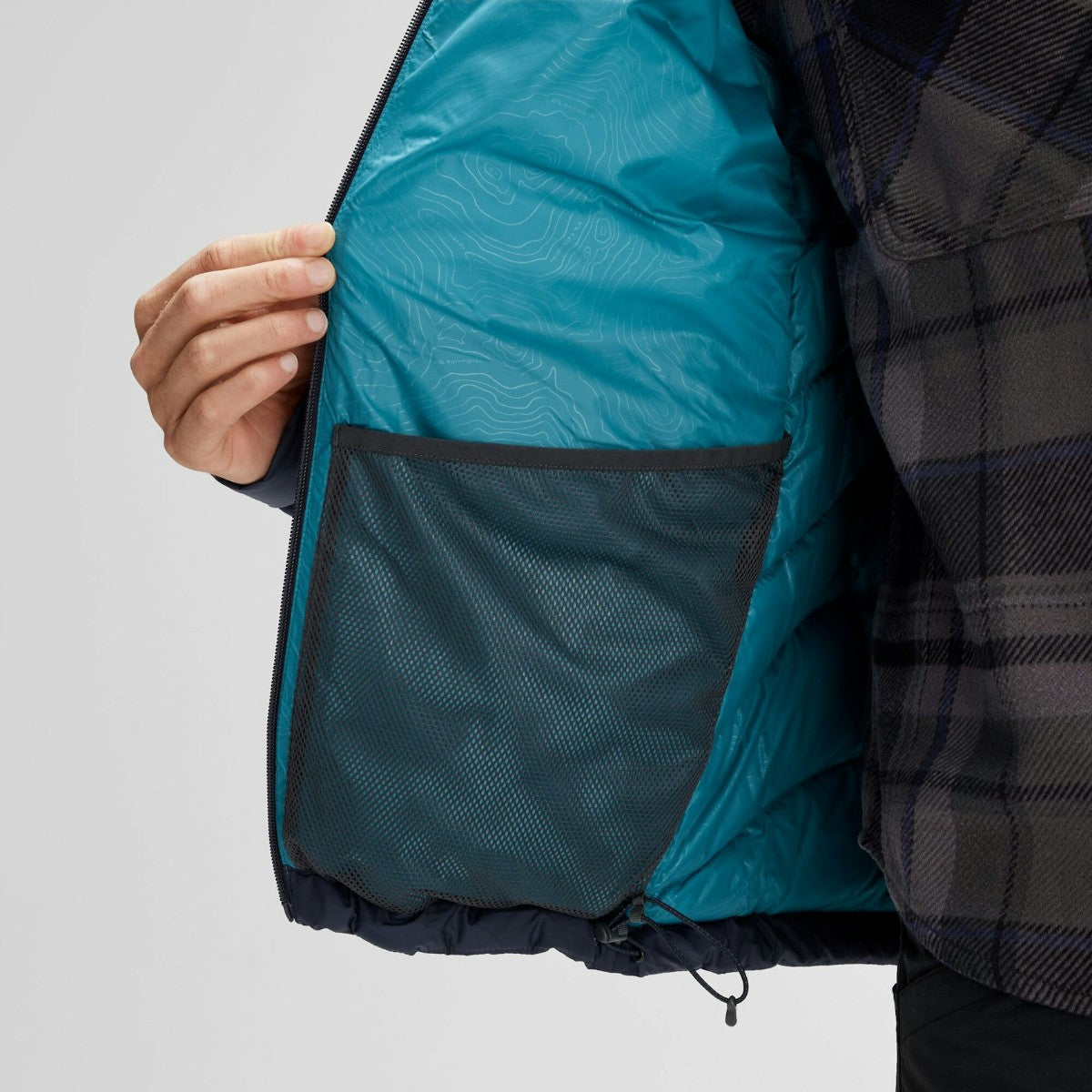 Kathmandu Men's Epiq Hooded Down Jacket V3 Horizon Meteor